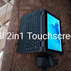 Touchscreen Laptop Tablet Dell Latitude 3190-2in1-8gb Ram-128gb HD SSD Solid.