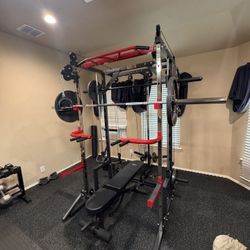 Flash f10 Smith Machine Combo New In The Box ✅📦 Weights Bench And Barbell Included 