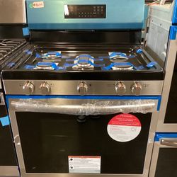 Frigidaire Gallery 5 Burner Slide In Gas Range 