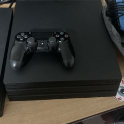 Ps4 Pro 1tb With One Controller And All Wires