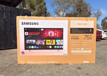 75M70H 75” Samsung smart 4k mini led TV