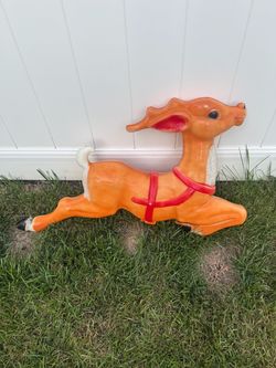 Christmas Blow Molds Reindeer