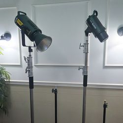 FV150 Godox & SL60W Light + Heavy-Duty 2 C-Stands | Photography | Videography | Commercial Content