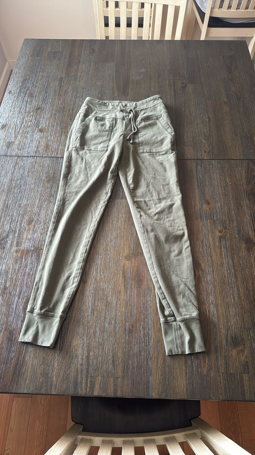 XS Green Jogger Leggings