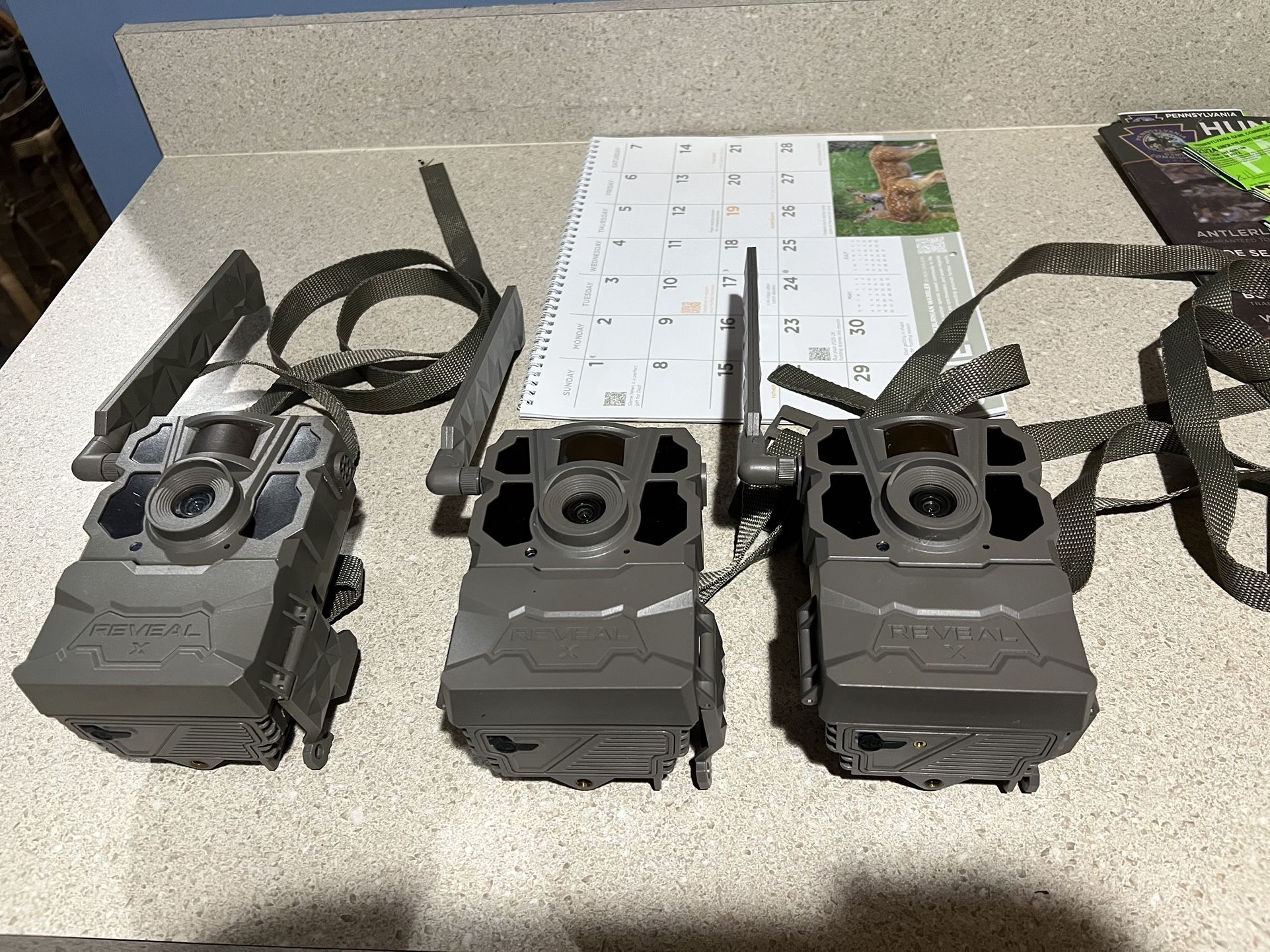 3 Tactacam Reveal Gen X 2.0