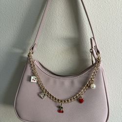 Pink Cherry Shoulder Bag