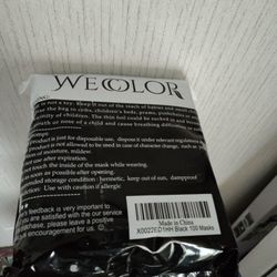 Wecolor,100Disposable Face Masks 