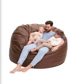 Large Navy Blue Bean Bag Chair