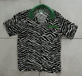 Golf Wang Zebra Print Button Up Tyler the Creator