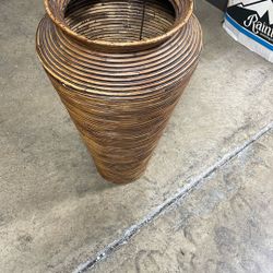 Pencil Reed Floor Vase 