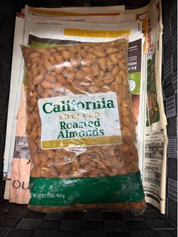 Free Roasted Almond for animals only (not for human)