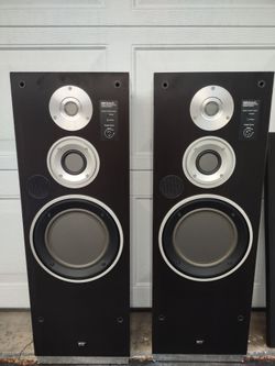 MCS Technics vintage speakers. Japan