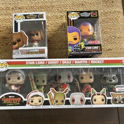 Marvel Guardians Of The Galaxy Funko Pops