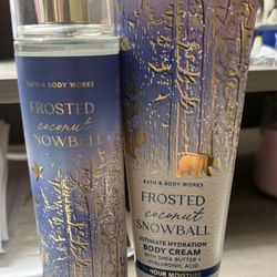 Bath N Body Works Frosted Coconut Snowball Scent Brand New 
