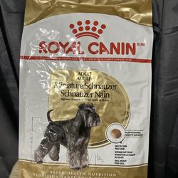 Royal Canin Breed Health Nutrition Miniature Schnauzer Adult Dry Dog Food, 10 Ib Bag