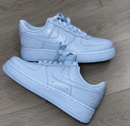 Travis Scott X Nike Blue Ostrich Air Force 1