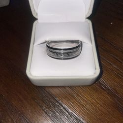Stainless Steel Greek Ring