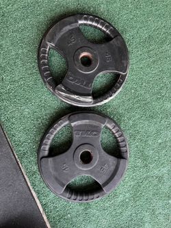 TKO 45lb Grip weight plates