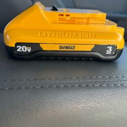 Dewalt Battery 20 V 3Ah
