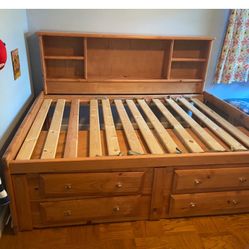 Full Size Captains Bed Need Gone ASAP