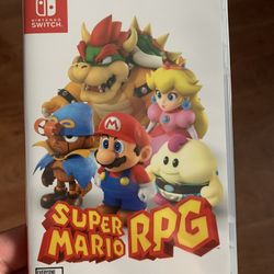 Brand New Factory Sealed Nintendo Switch Super Mario RPG