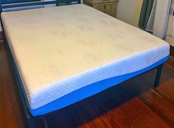 Olee Sleep gel-infused 10 inch  Memory Foam Mattress.