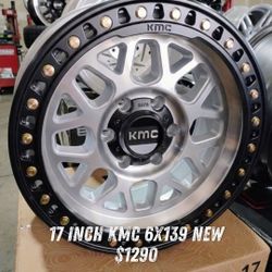 Wheels 17" KMC https://offerup.com/redirect/?o=NlgxMzkuTkVX $1290
