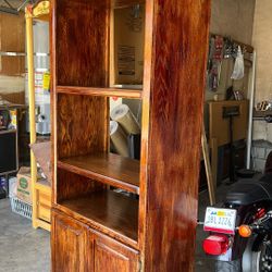 Entertainment Center-) bookshelf
