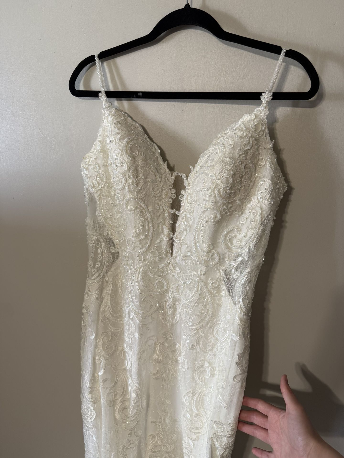 Wedding Dress And Veil