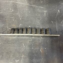 Snap On 1/2 In Metric Sockets 9pc