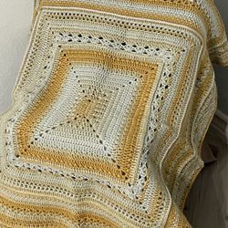 Handmade Crochet Small Blanket