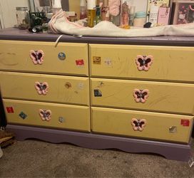 Butterfly wardrobe with matching bed frame