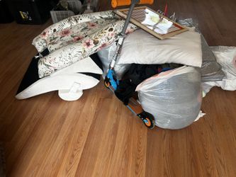 Stuff - Clothes, Tent, Pillows And More