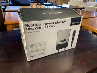 ECOFLOW PowerPulse EV Charger (9.6kW) Model #EF-EVAC-9K6-DIY