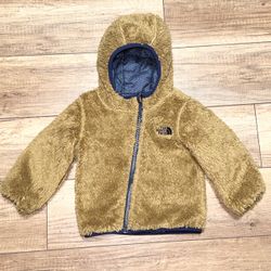 The North Face Sherpa Fleece Lined Reversible Puffer Jacket Infant 12-18 Months