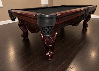 8’ Standard Size Pool Table (Free Delivery & Pro Setup)