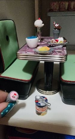 Miniature Ice Cream Food Set 🍨 Set de nieve en Miniatura