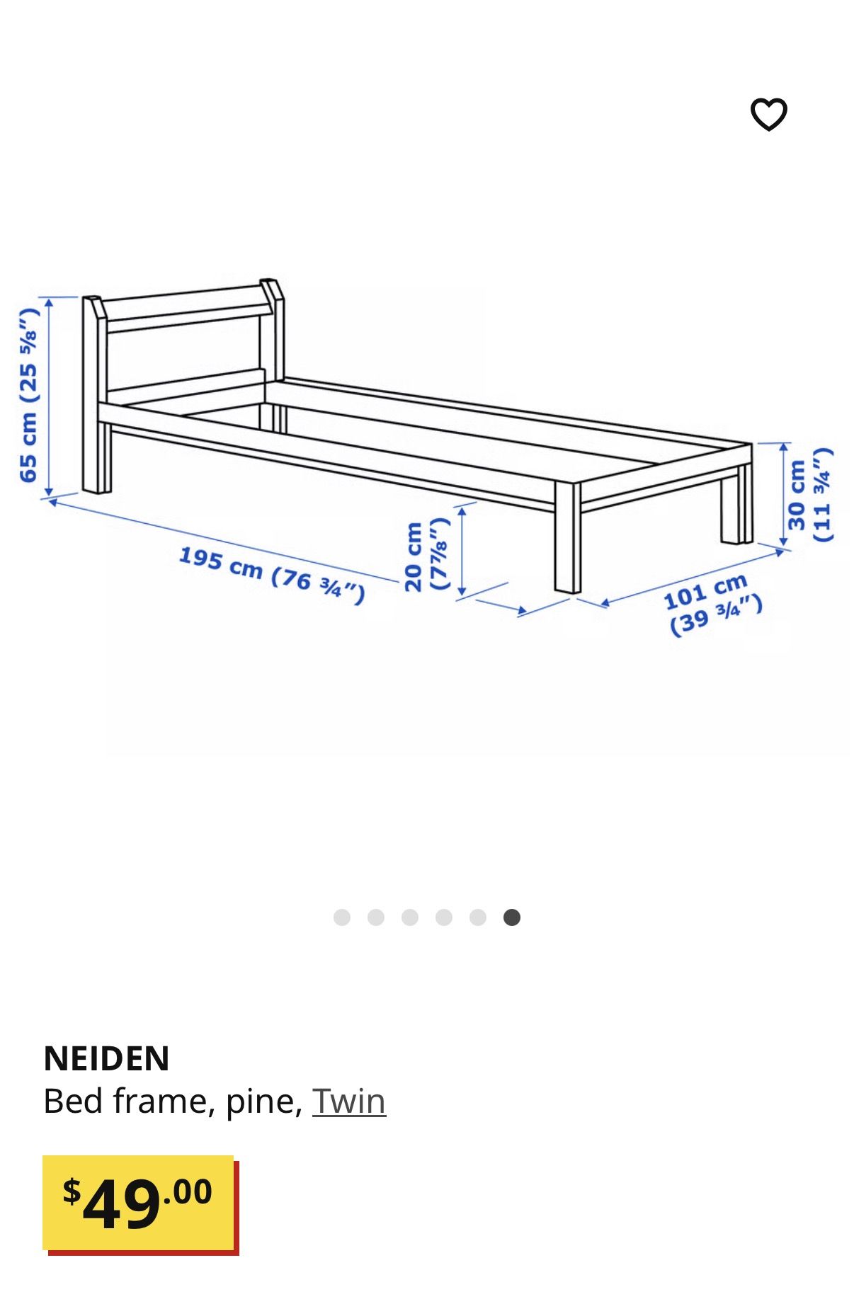Like-New IKEA Twin Bed Frames – 2 Available, Complete with Slats & Hardware