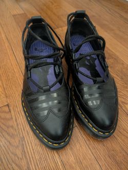 *SOLD OUT* Dr. Martens x Wednesday Elphie Ballet Flat Shoes- sz9