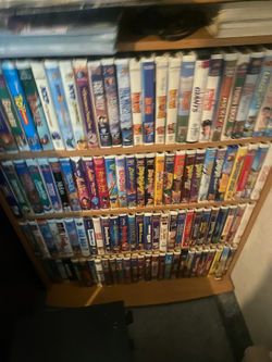 110 VHS Kids Lot