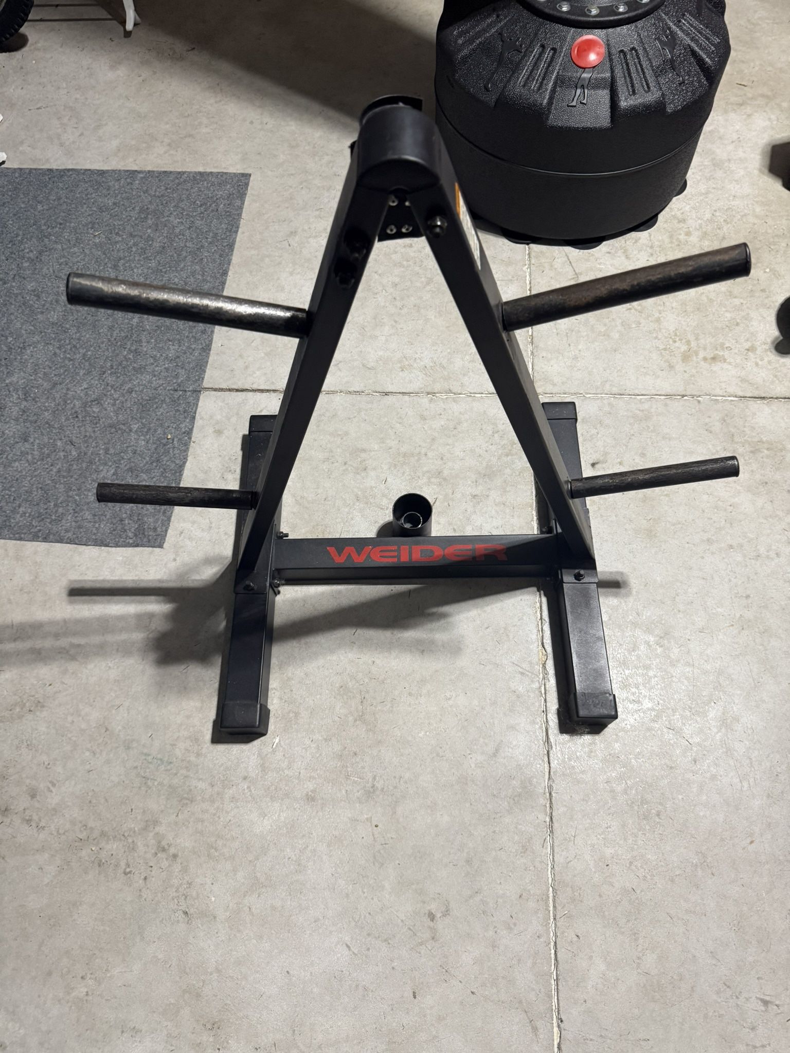 Barbell And Weights Storage Rack