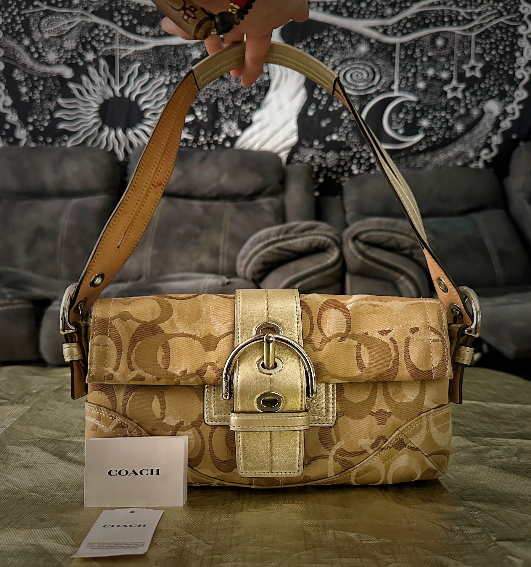 Vintage Coach Y2K Hobo Bag  2005 Years  Shoulder Purse