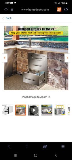 BBQ Island Drawers