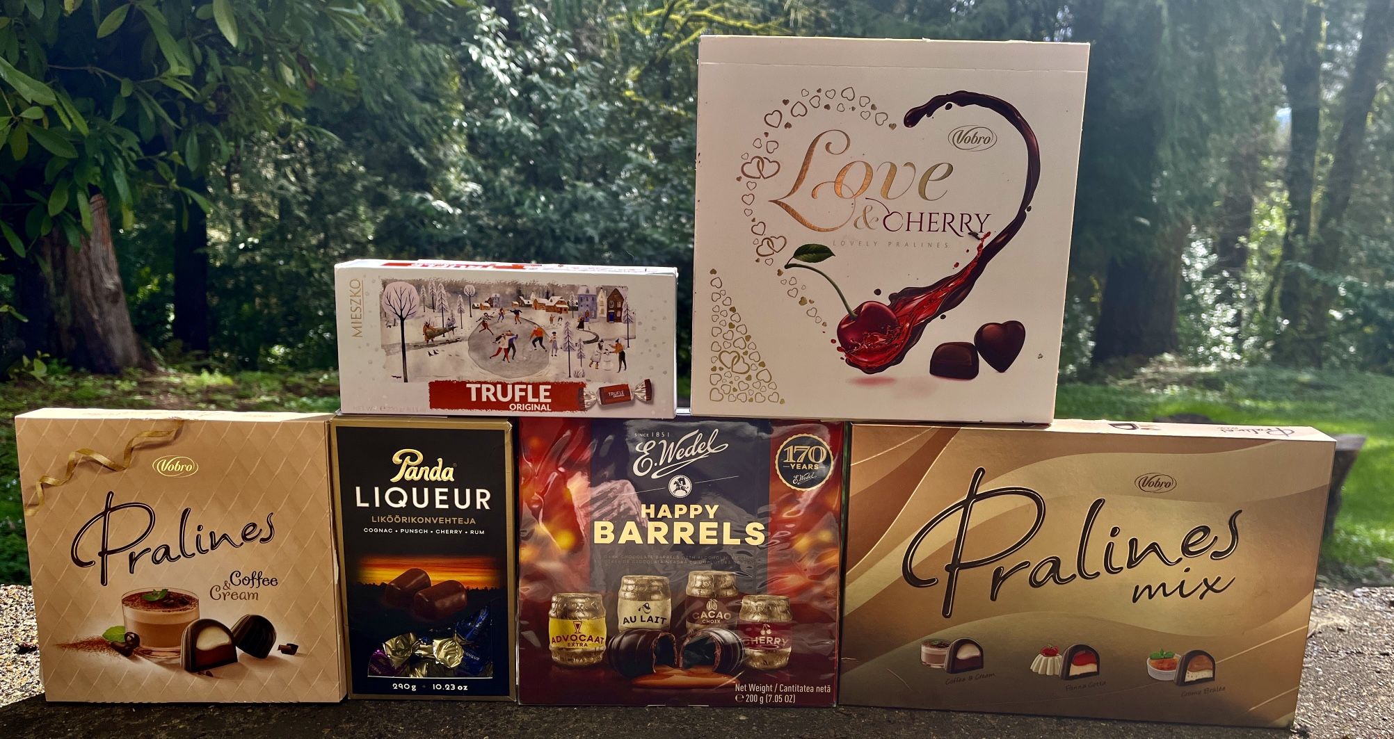 Imported Specialty Chocolate (5 Total Boxes)