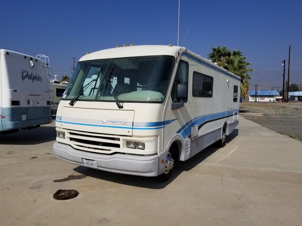 1993 Coronado Fleetwood motorhome RV, low mileage, finance available