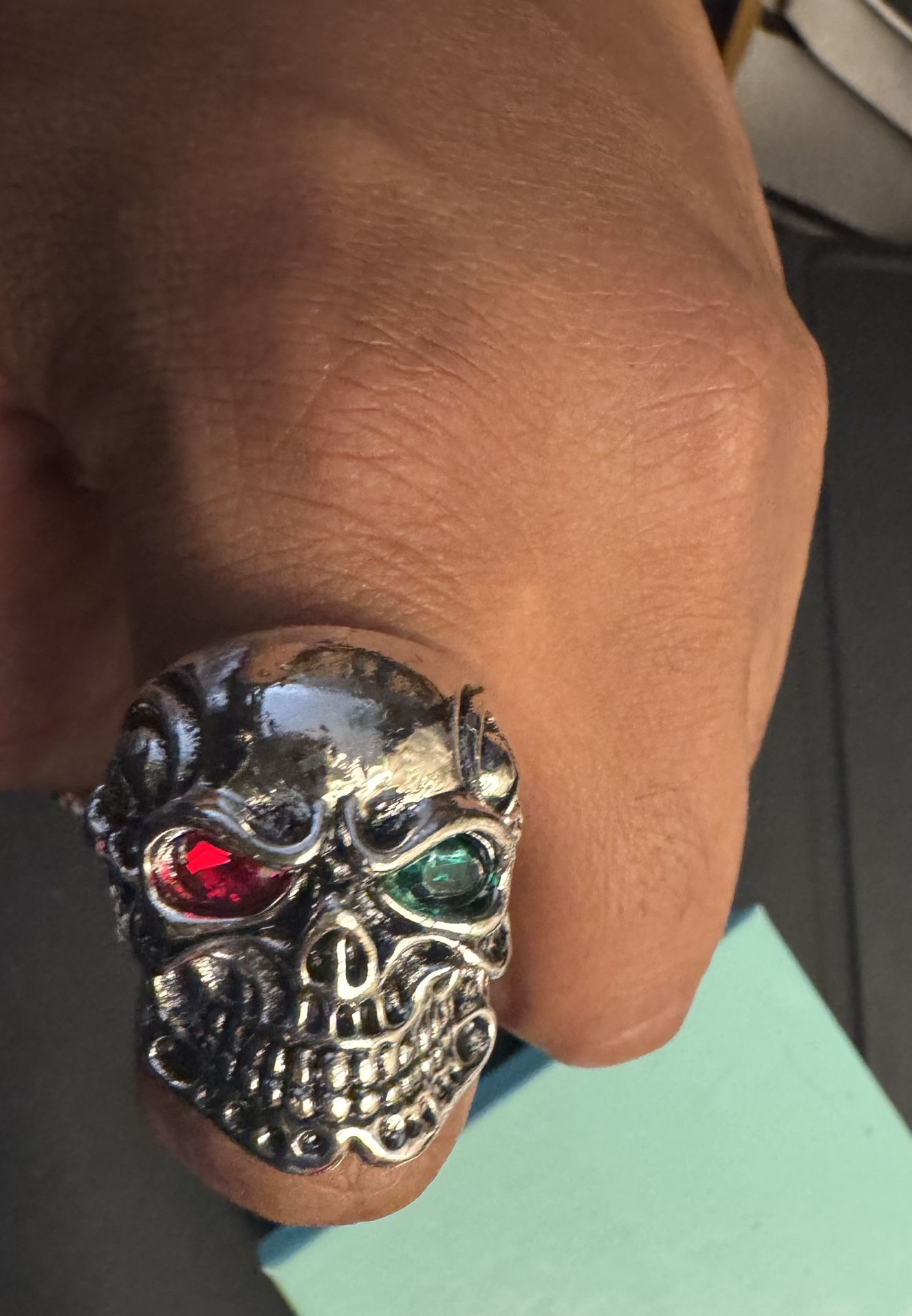 Skull Ring Size 9