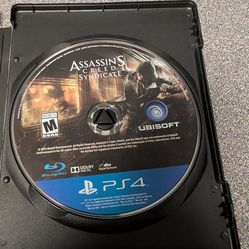 Assassin's creed syndicate ps4