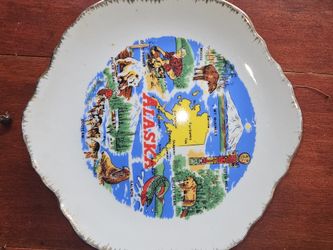 Alaska Art Plate - Super Old