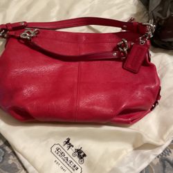 Authentic Coach Brooke Shoulder Bag No G0(contact info removed)2