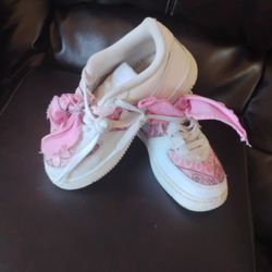 Nike Air Force 1 Girl Shoes Kids 10c